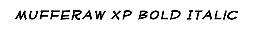 Mufferaw Xp Bold Italic