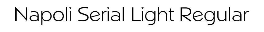 Napoli Serial Light Regular