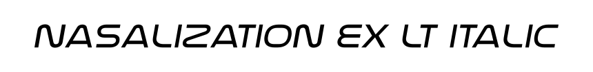 Nasalization Ex Lt Italic