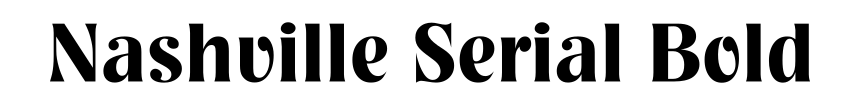 Nashville Serial Bold
