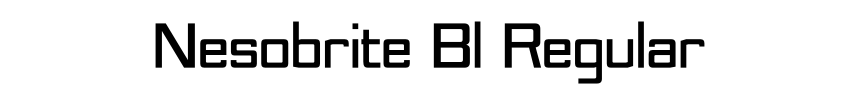 Nesobrite Bl Regular