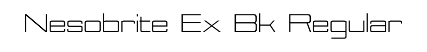 Nesobrite Ex Bk Regular