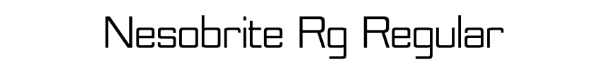 Nesobrite Rg Regular