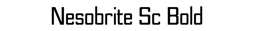 Nesobrite Sc Bold