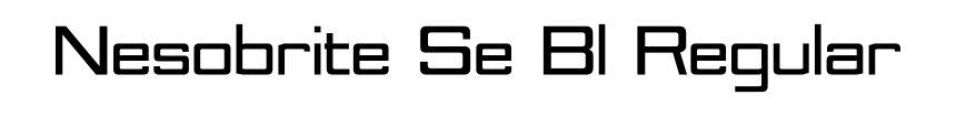 Nesobrite Se Bl Regular