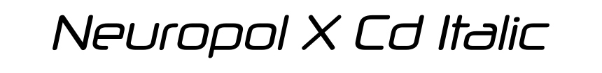 Neuropol X Cd Italic