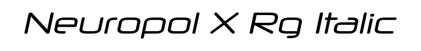 Neuropol X Rg Italic