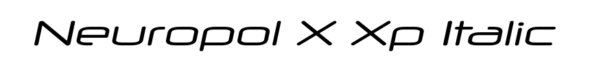 Neuropol X Xp Italic