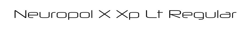 Neuropol X Xp Lt Regular