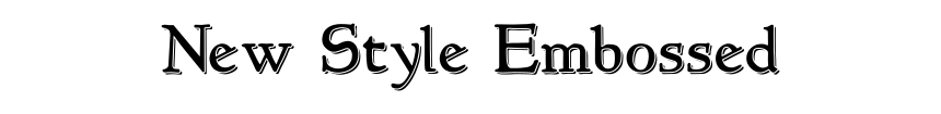 New Style Embossed