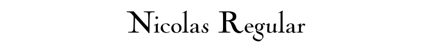 Nicolas Regular
