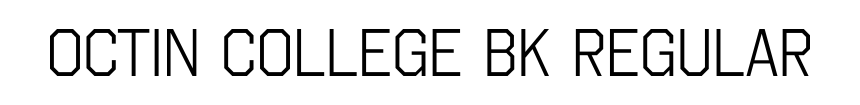 Octin College Bk Regular