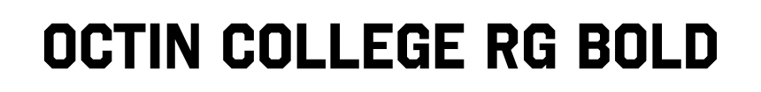 Octin College Rg Bold