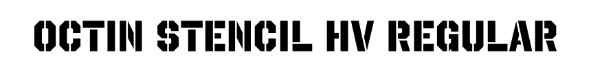 Octin Stencil Hv Regular