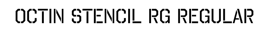 Octin Stencil Rg Regular