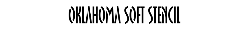 Oklahoma Soft Stencil