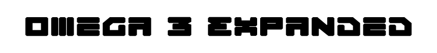 Omega 3 Expanded