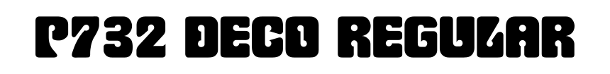 P732 Deco Regular