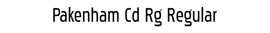 Pakenham Cd Rg Regular