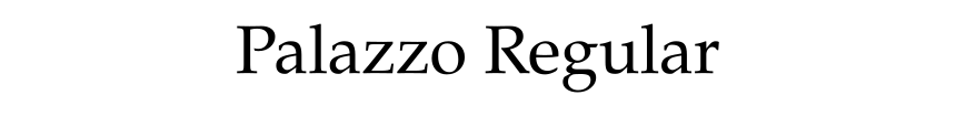 Palazzo Regular