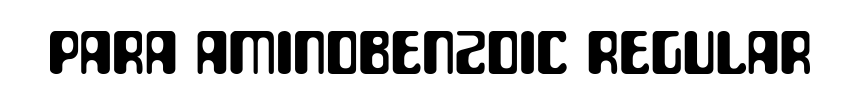 Para Aminobenzoic Regular