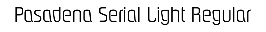 Pasadena Serial Light Regular