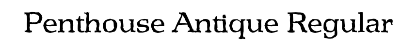 Penthouse Antique Regular
