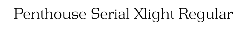 Penthouse Serial Xlight Regular