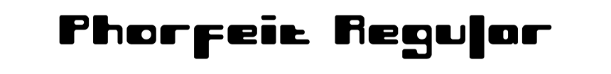 Phorfeit Regular