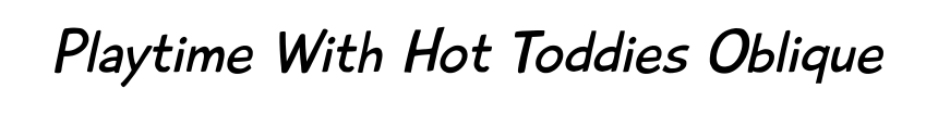 Playtime With Hot Toddies Oblique