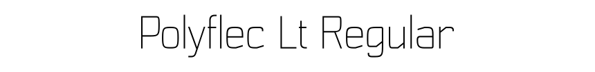 Polyflec Lt Regular