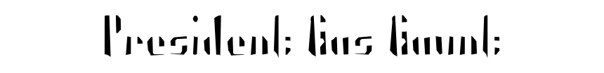 President Gas Gaunt