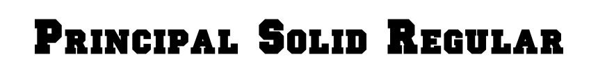 Principal Solid Regular