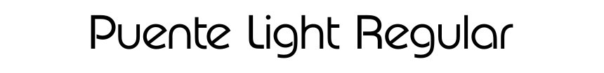 Puente Light Regular