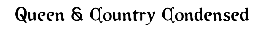 Queen & Country Condensed