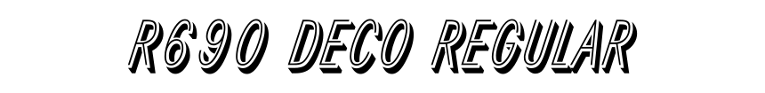 R690 Deco Regular