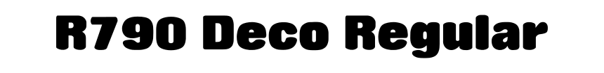 R790 Deco Regular