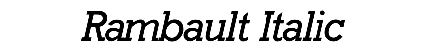 Rambault Italic