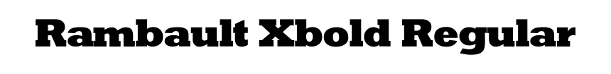 Rambault Xbold Regular