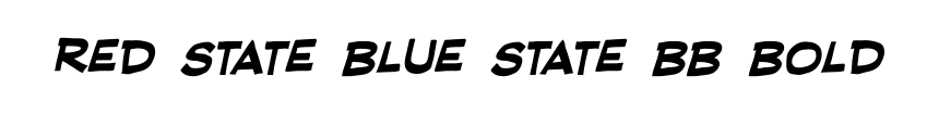 Red State Blue State BB Bold