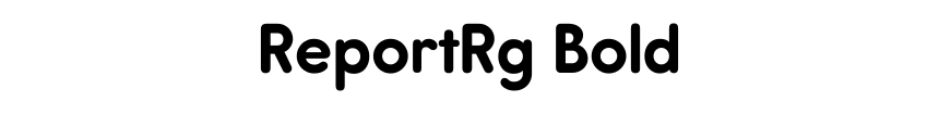 ReportRg Bold