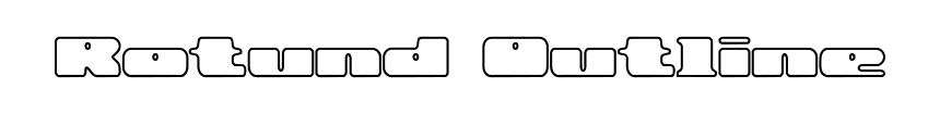 Rotund Outline