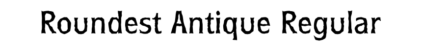 Roundest Antique Regular