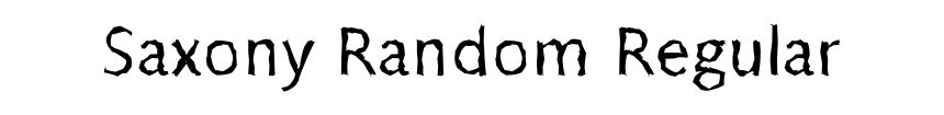 Saxony Random Regular