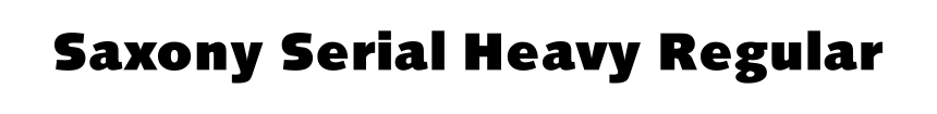 Saxony Serial Heavy Regular