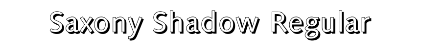 Saxony Shadow Regular
