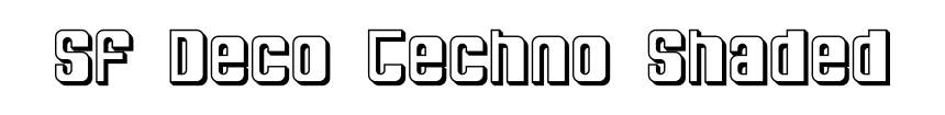 SF Deco Techno Shaded