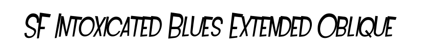 SF Intoxicated Blues Extended Oblique