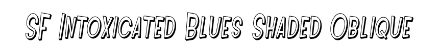 SF Intoxicated Blues Shaded Oblique
