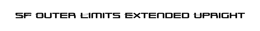 SF Outer Limits Extended Upright